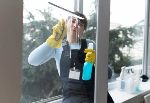 Nettoyage de vitres intérieures et extérieures à Épaux-Bézu